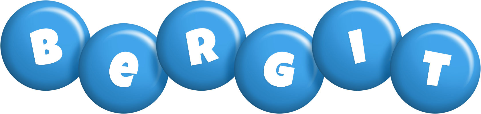 Bergit candy-blue logo
