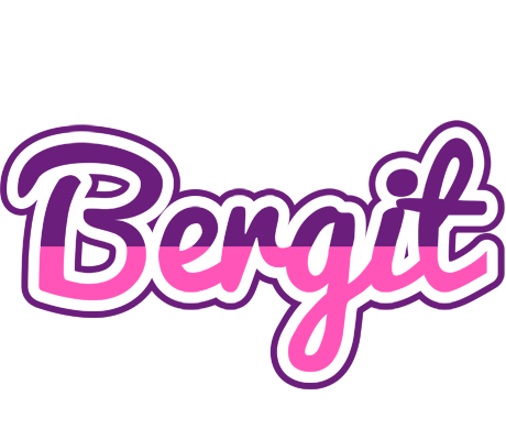Bergit cheerful logo
