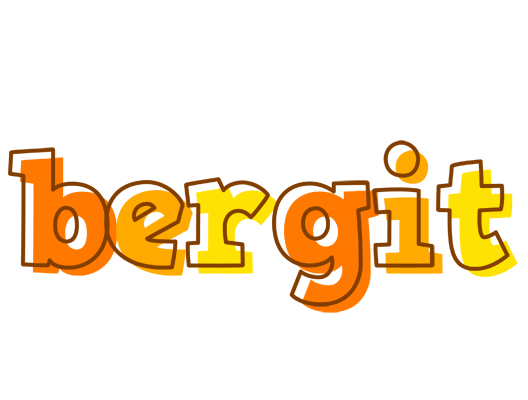 Bergit desert logo