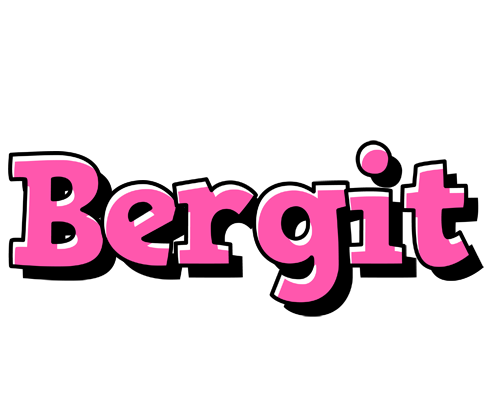 Bergit girlish logo