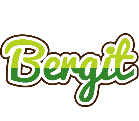 Bergit golfing logo