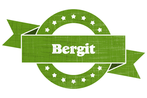 Bergit natural logo