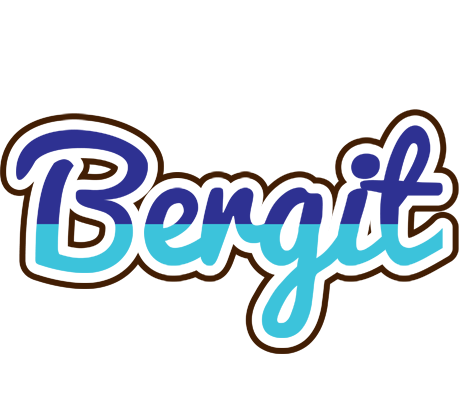 Bergit raining logo