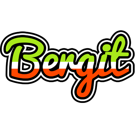 Bergit superfun logo