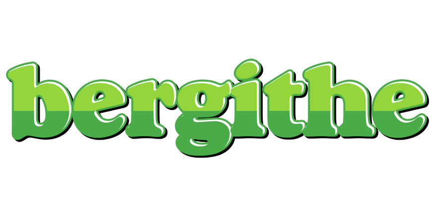 Bergithe apple logo