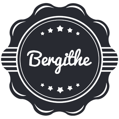 Bergithe badge logo