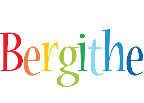Bergithe birthday logo