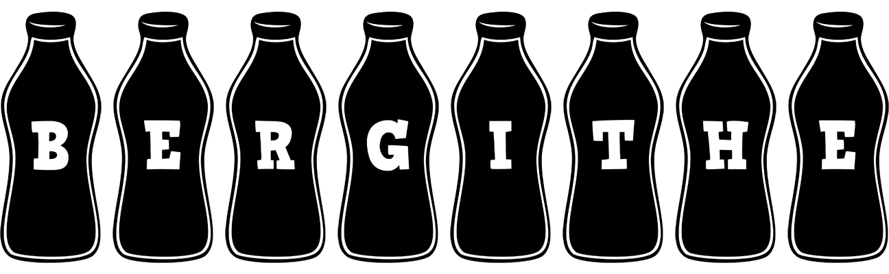 Bergithe bottle logo
