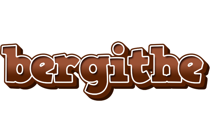 Bergithe brownie logo