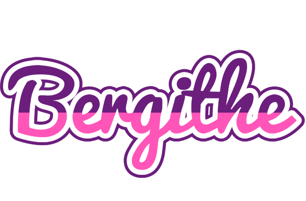 Bergithe cheerful logo