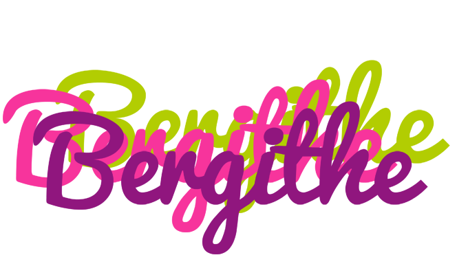 Bergithe flowers logo