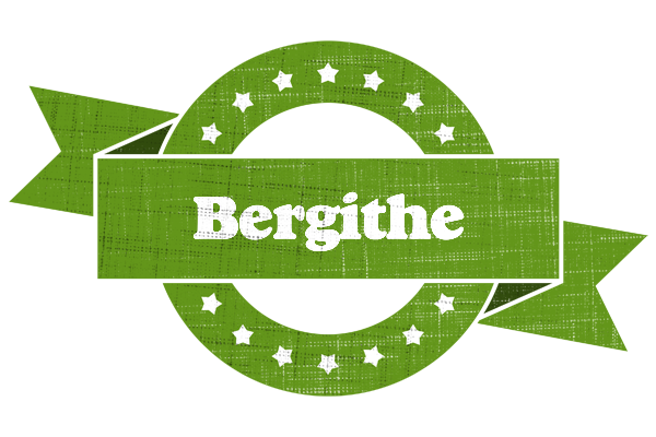 Bergithe natural logo