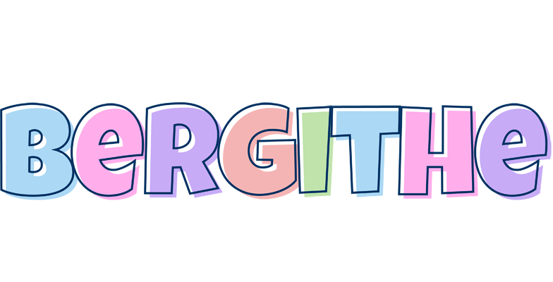Bergithe pastel logo