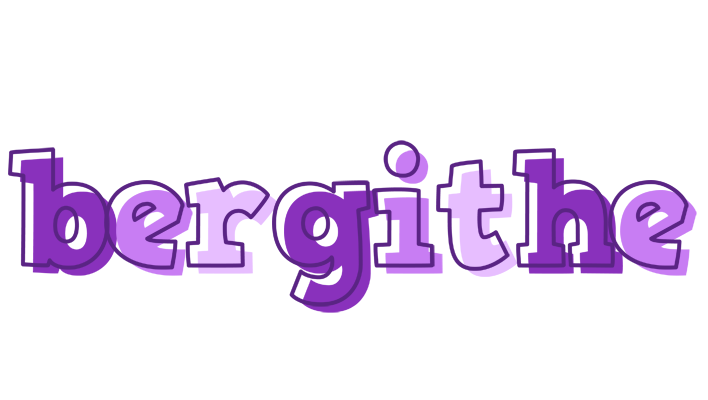 Bergithe sensual logo