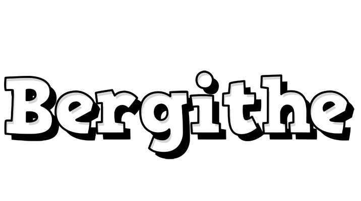 Bergithe snowing logo