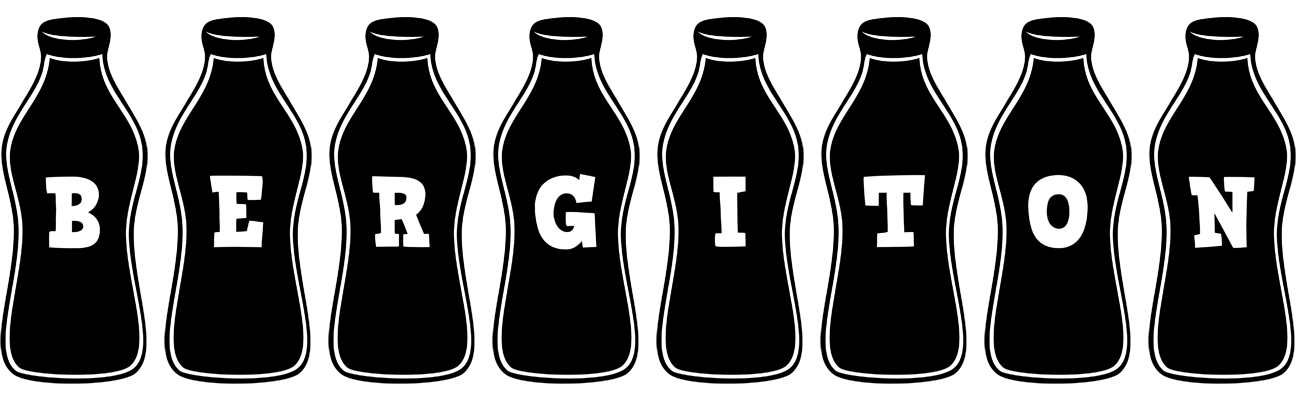 Bergiton bottle logo