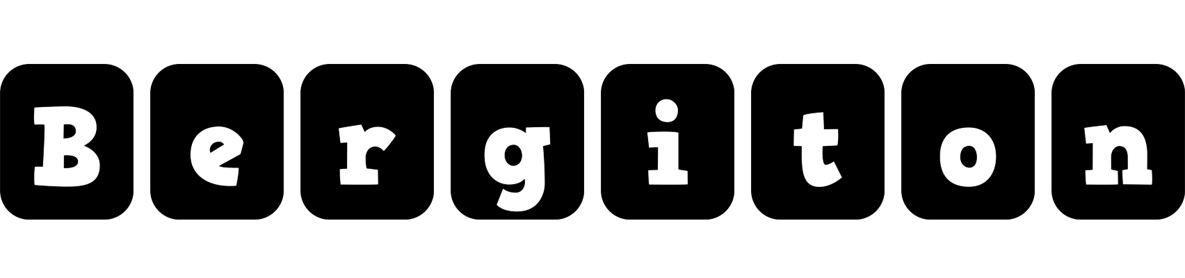 Bergiton box logo