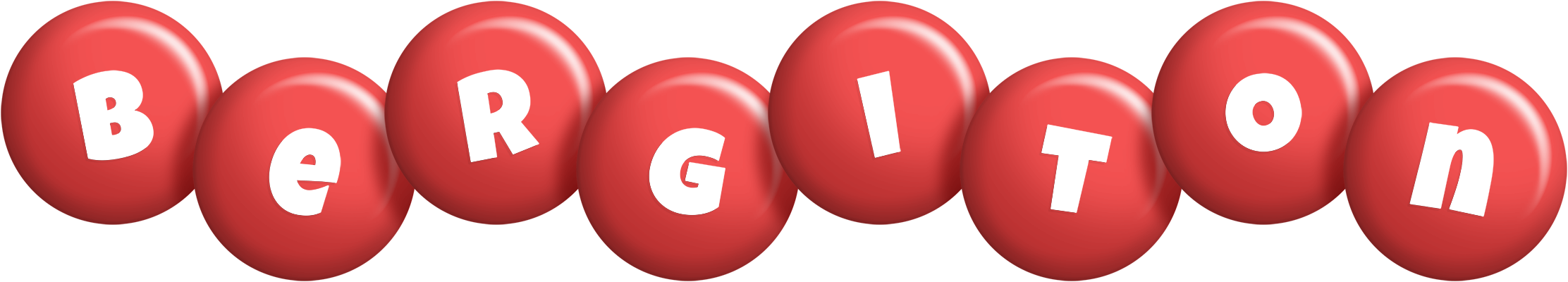 Bergiton candy-red logo