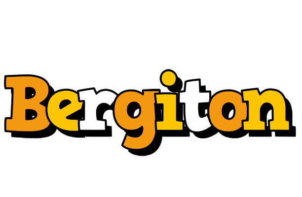 Bergiton cartoon logo