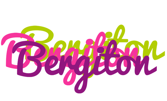 Bergiton flowers logo