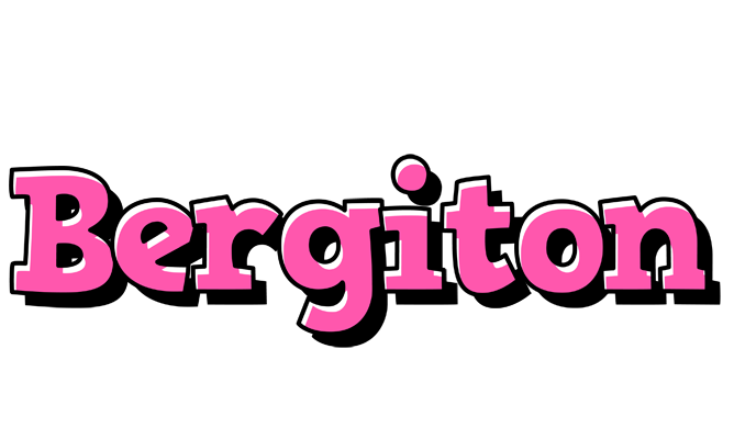 Bergiton girlish logo