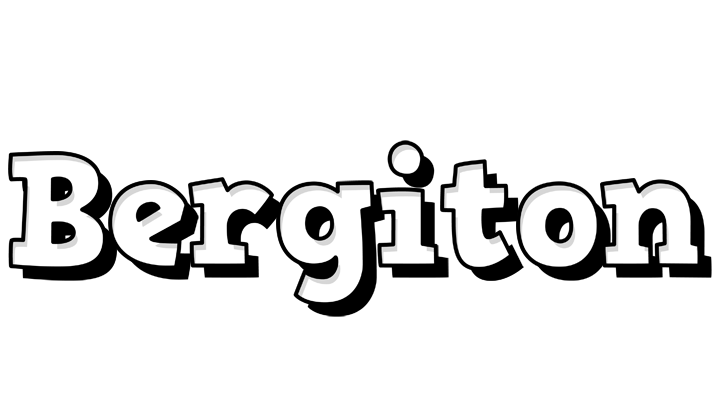 Bergiton snowing logo