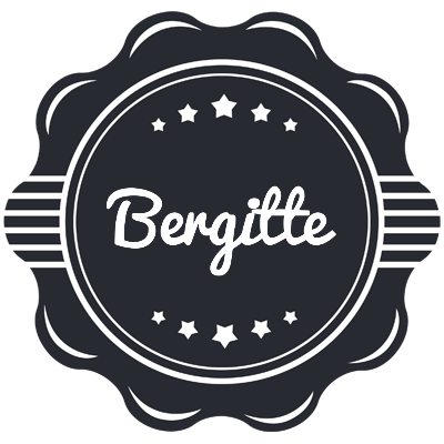 Bergitte badge logo