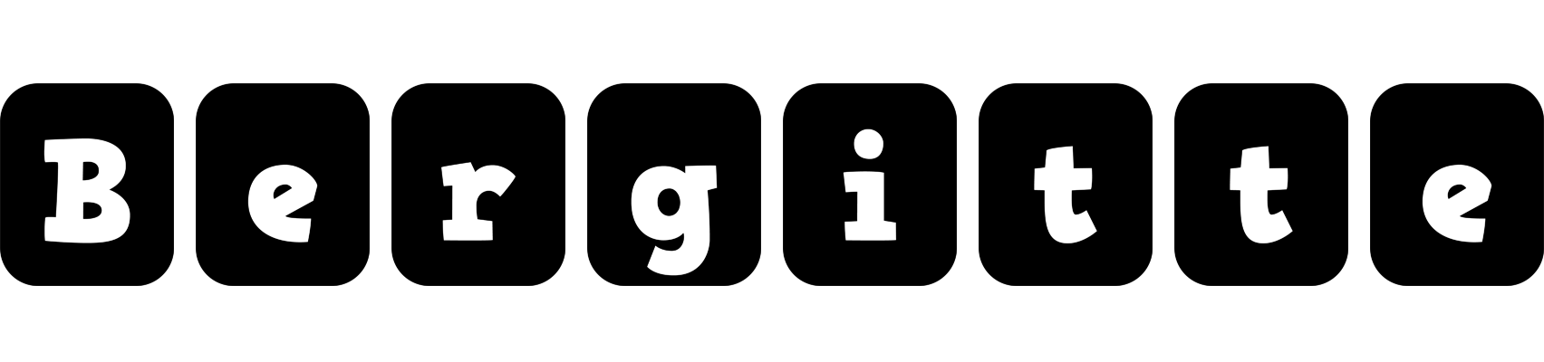 Bergitte box logo