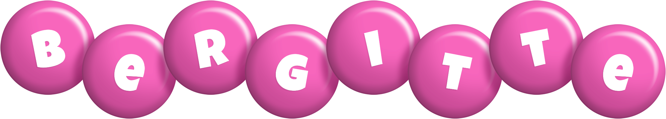 Bergitte candy-pink logo