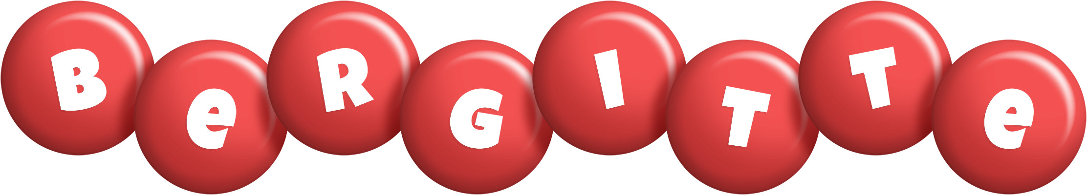 Bergitte candy-red logo