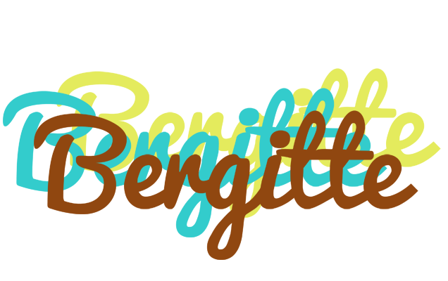 Bergitte cupcake logo