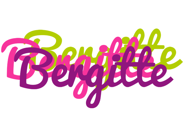 Bergitte flowers logo