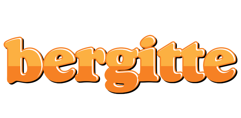 Bergitte orange logo