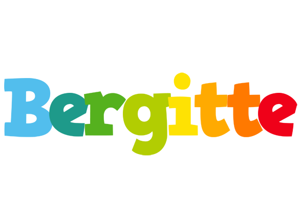 Bergitte rainbows logo
