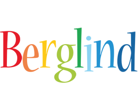 Berglind birthday logo
