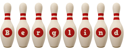 Berglind bowling-pin logo