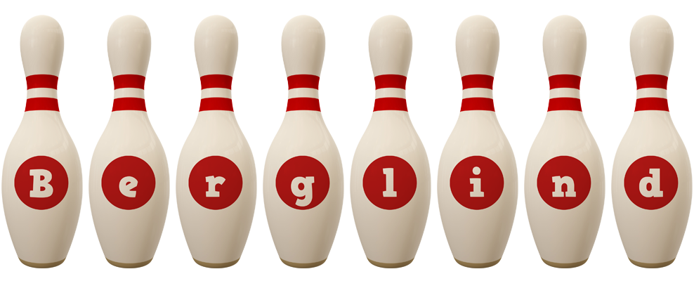 Berglind bowling-pin logo