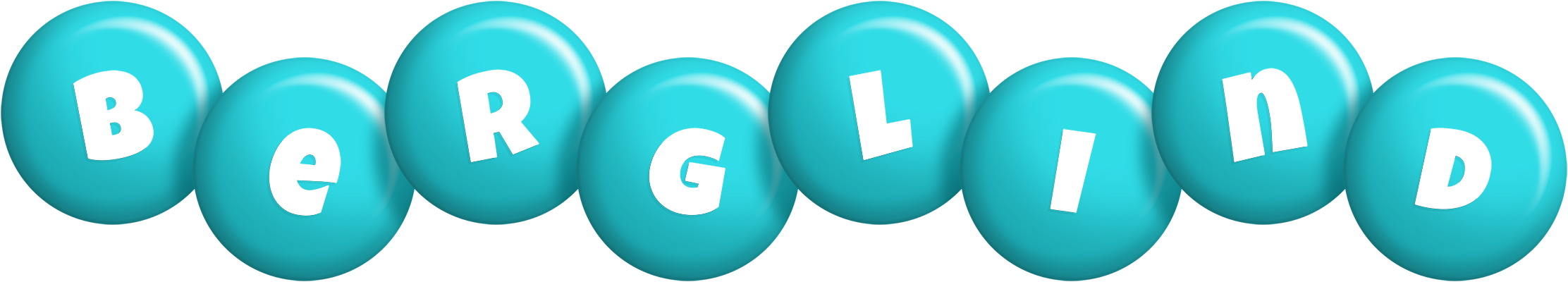 Berglind candy-azur logo