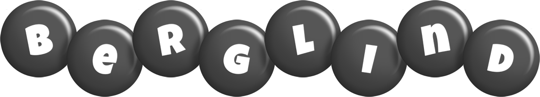 Berglind candy-black logo