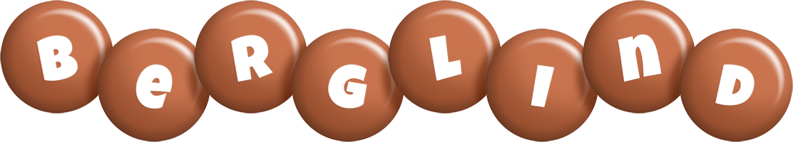 Berglind candy-brown logo