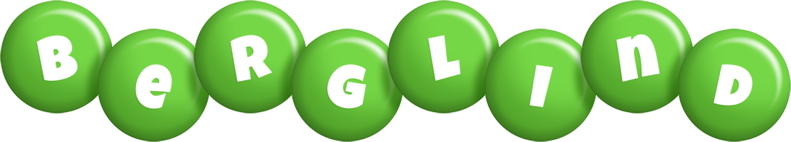 Berglind candy-green logo