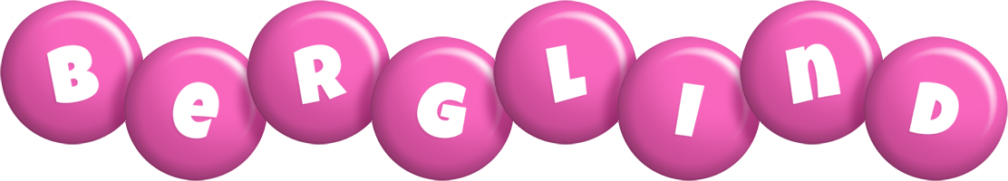 Berglind candy-pink logo