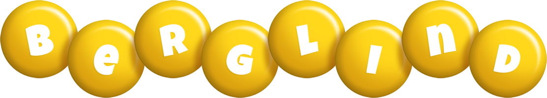 Berglind candy-yellow logo