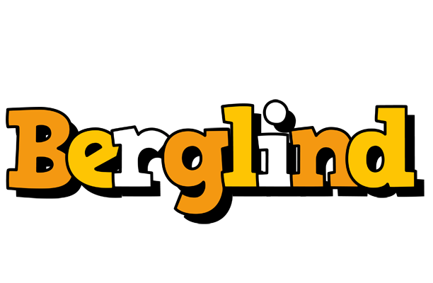 Berglind cartoon logo