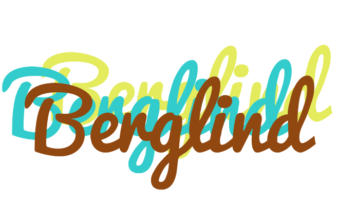 Berglind cupcake logo