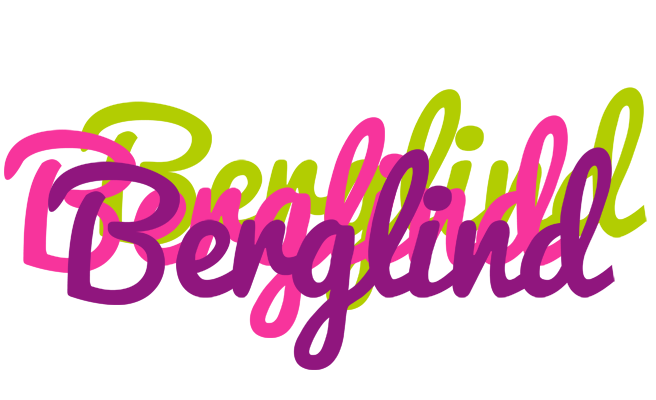Berglind flowers logo