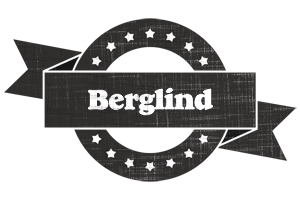 Berglind grunge logo