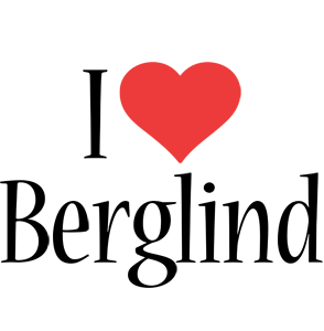 Berglind i-love logo