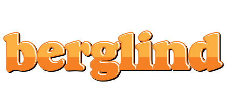 Berglind orange logo