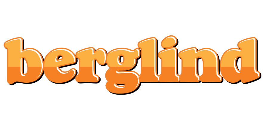 Berglind orange logo
